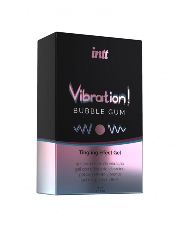 INTT - Vibration! Bubble Gum Tintelende Gel - Afbeelding 3