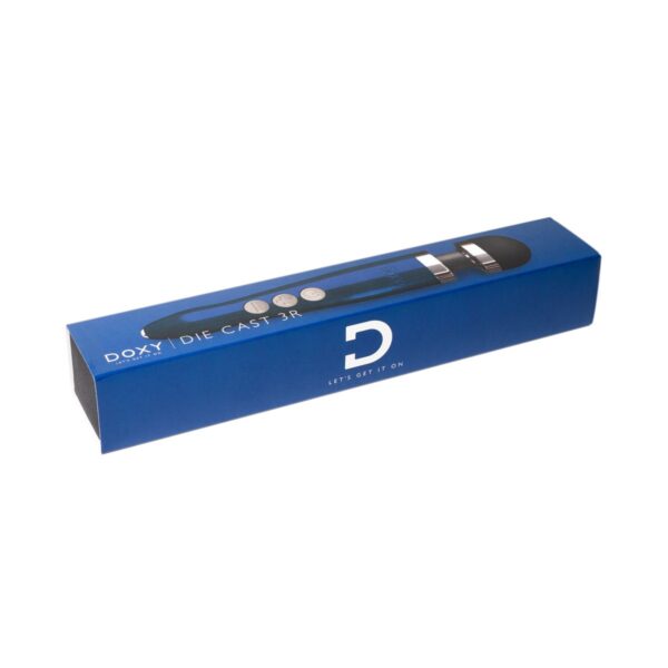 Doxy Die Cast 3R Wand Vibrator - Electric Blue - Afbeelding 4