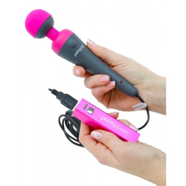 Palm Power - Plug & Play Wand Vibrator - Afbeelding 2