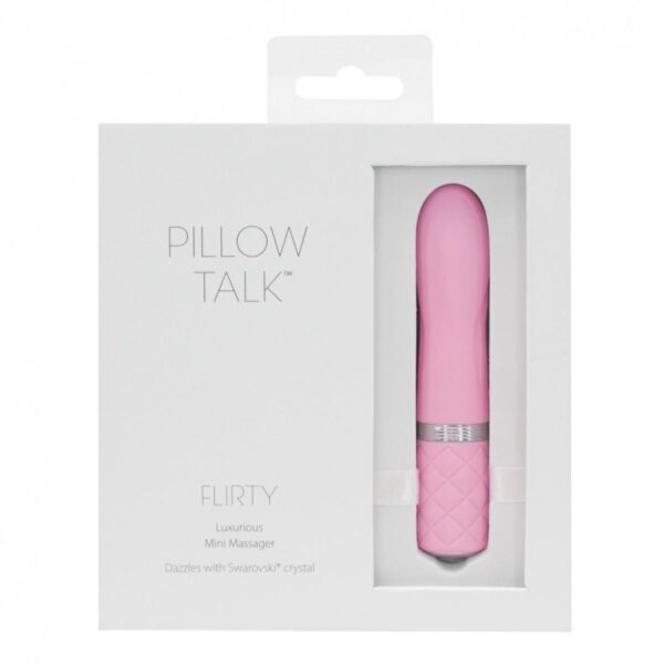 Pillow Talk - Flirty Mini Vibrator - Roze - Afbeelding 6