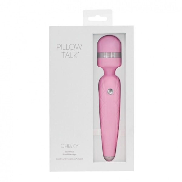 Pillow Talk - Cheeky Wand Vibrator - Roze - Afbeelding 5