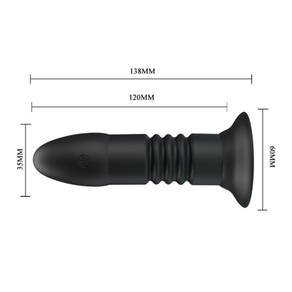 Magic Jingers Vibrerende/Stotende Buttplug - Afbeelding 3