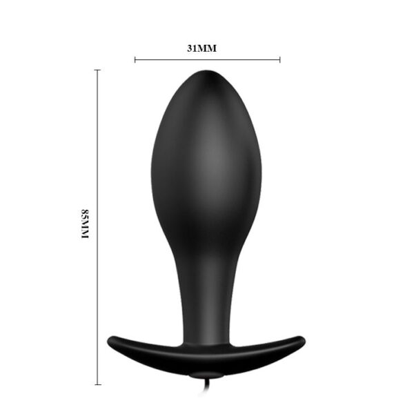 Vibrerende Buttplug met Afstandsbediening - Afbeelding 5
