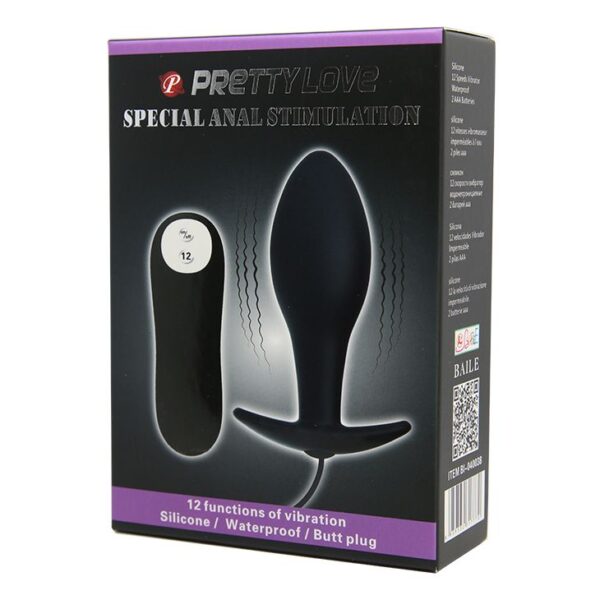 Vibrerende Buttplug met Afstandsbediening - Afbeelding 6