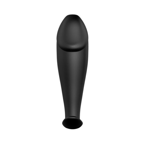 Zwarte Vibrerende Buttplug met Afstandsbediening - Afbeelding 2