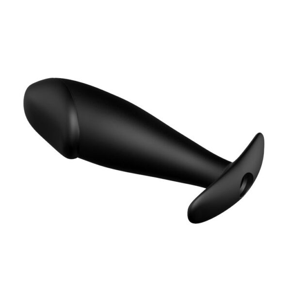 Zwarte Vibrerende Buttplug met Afstandsbediening - Afbeelding 3