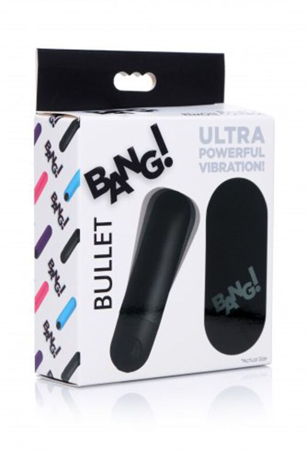 Bang! Bullet Vibrator Met Afstandsbediening - Zwart - Afbeelding 4
