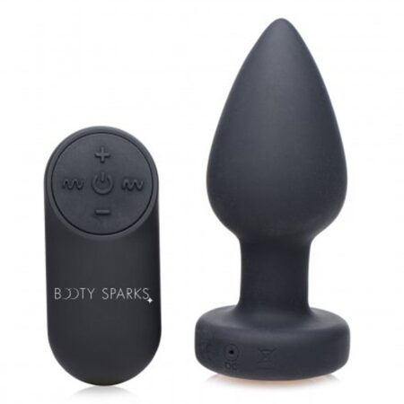 Vibrerende Buttplug Met LED-licht - Medium