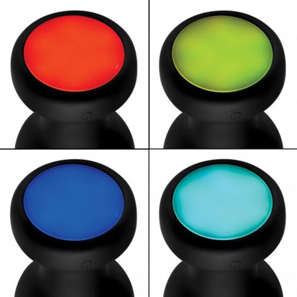 Vibrerende Buttplug Met LED-licht - Medium - Afbeelding 2