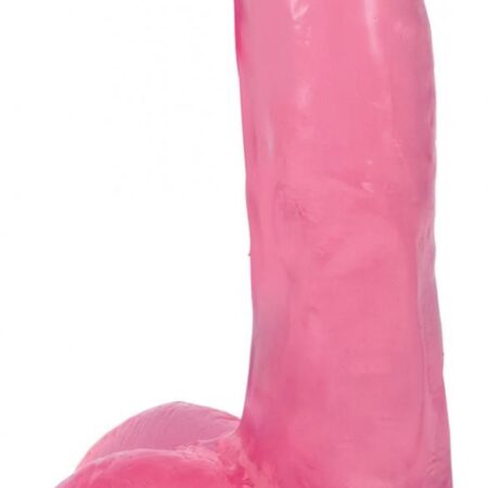 Lollicock - Dildo Slim Stick With Balls - Cherry Ice - 15.8 cm