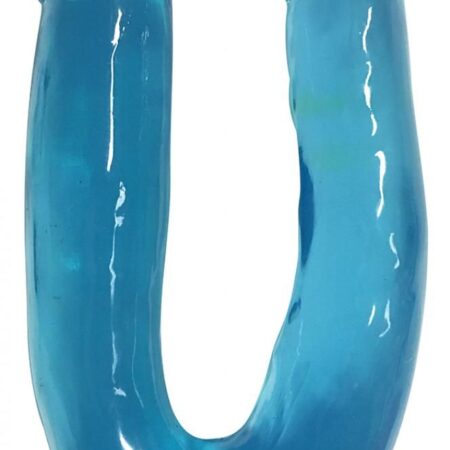 Lollicock - Sweet Slim Double Dipper Dildo - Berry Ice - 33 cm
