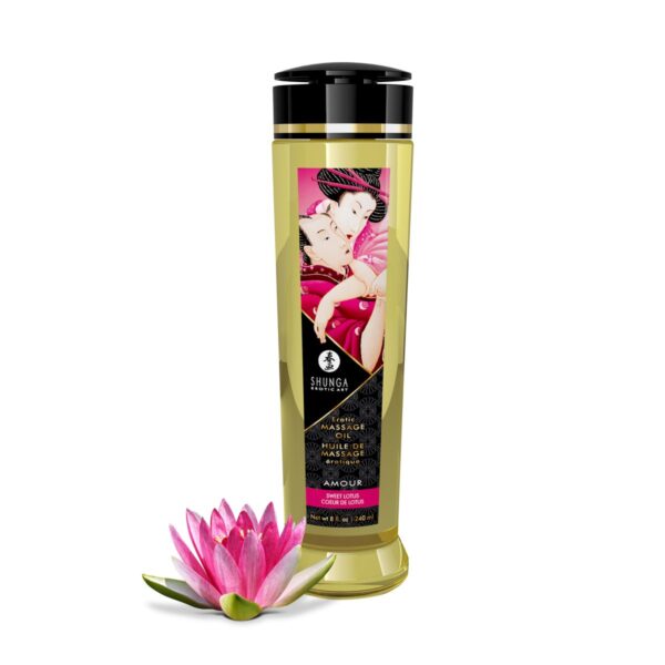 Amour Massage Olie Sweet Lotus 240 ML - Afbeelding 2