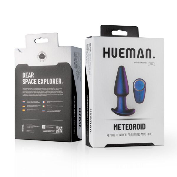 Hueman - Meteoroid Rimmende Anaal Plug - Afbeelding 13