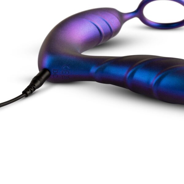 Hueman - Black Hole Anaal Vibrator Met Cockring - Afbeelding 10