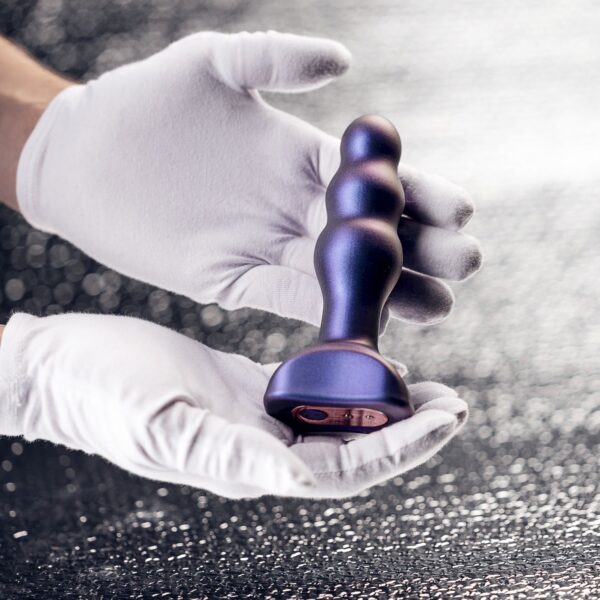 Hueman - Space Invader Vibrerende en Stotende Buttplug - Afbeelding 11