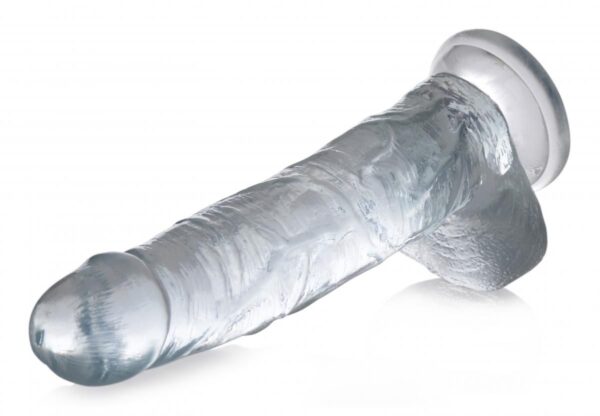 Jock C-Thru Transparante Dildo - 27 cm. - Afbeelding 2