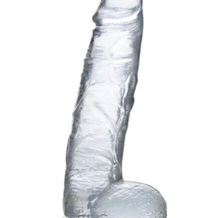 Jock C-Thru Transparante Dildo - 23 cm.