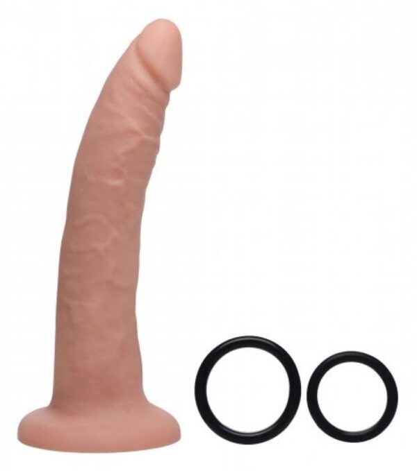 Realistische Dildo Met Harnas - 19.5 cm. - Afbeelding 3