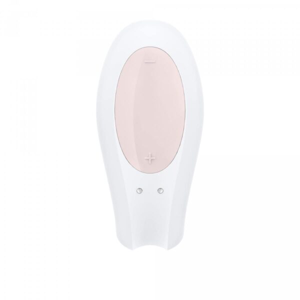 Satisfyer Double Joy Koppel Vibrator- Wit - Afbeelding 3
