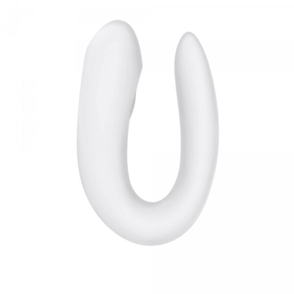 Satisfyer Double Joy Koppel Vibrator- Wit - Afbeelding 4