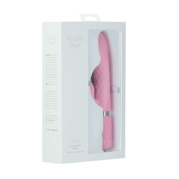 Pillow Talk -  Lively Roterende Tarzan Vibrator - Roze - Afbeelding 6