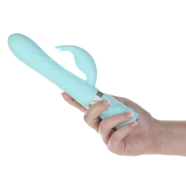 Pillow Talk -  Lively Roterende Tarzan Vibrator - Teal - Afbeelding 2