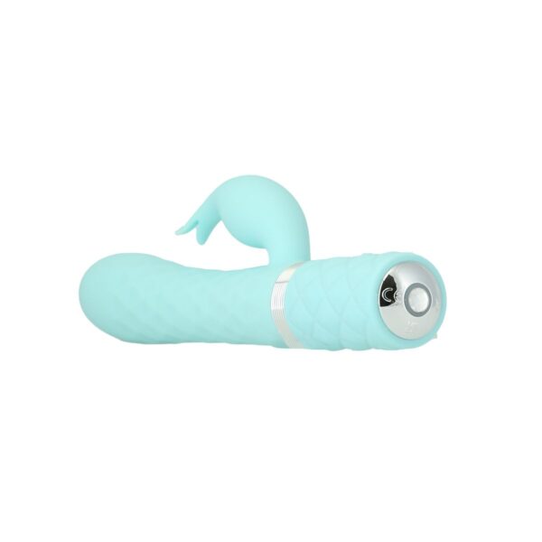 Pillow Talk -  Lively Roterende Tarzan Vibrator - Teal - Afbeelding 4