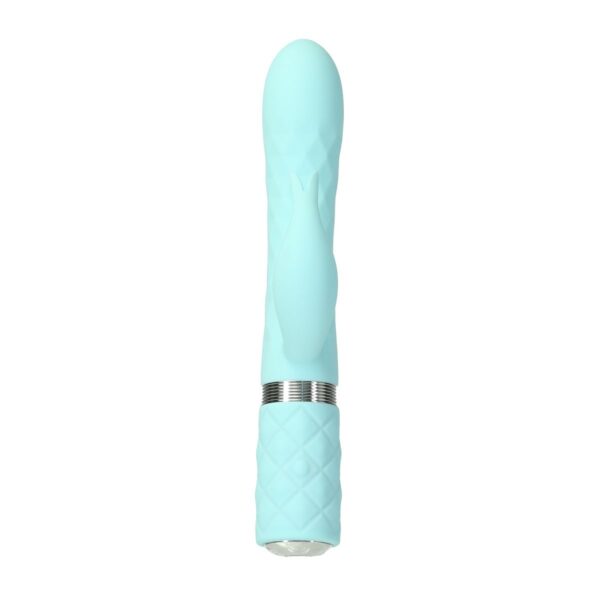 Pillow Talk -  Lively Roterende Tarzan Vibrator - Teal - Afbeelding 5