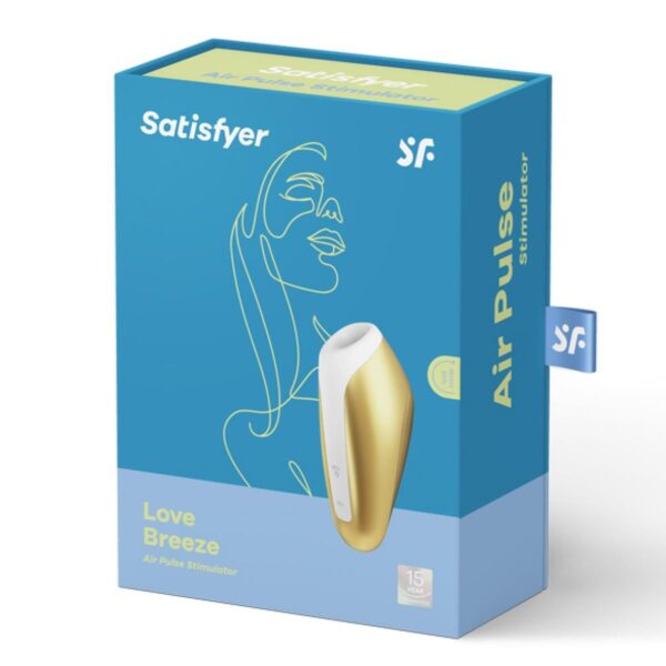 Satisfyer Love Breeze Luchtdrukvibrator - Yellow - Afbeelding 4