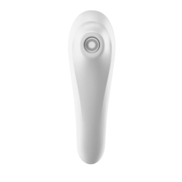 Satisfyer Dual Pleasure Luchtdrukvibrator - Wit - Afbeelding 2