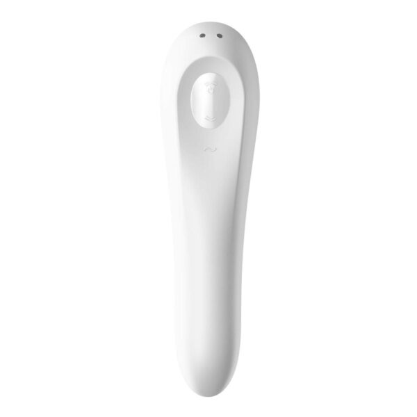 Satisfyer Dual Pleasure Luchtdrukvibrator - Wit - Afbeelding 3