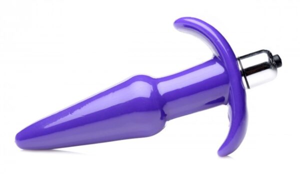 Smooth Vibrerende Anaalplug - Paars - Afbeelding 2