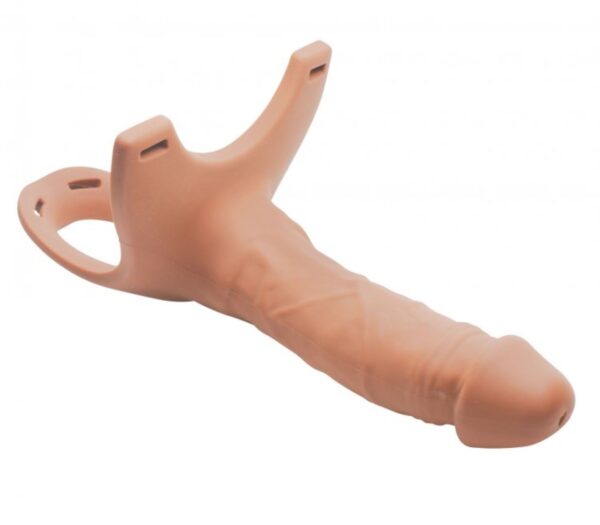 Holle Strap-On Siliconen Dildo Met Harnas - Afbeelding 2