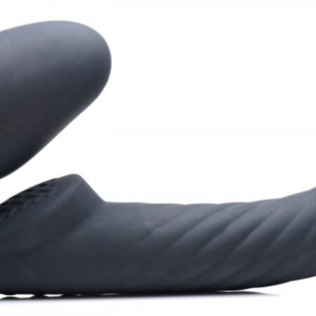 Swirl Vibrerende Strapless Strap-On - Black