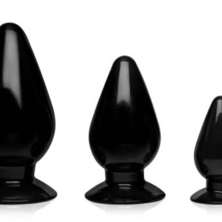 Triple Cones Anaalplug Set Van 3