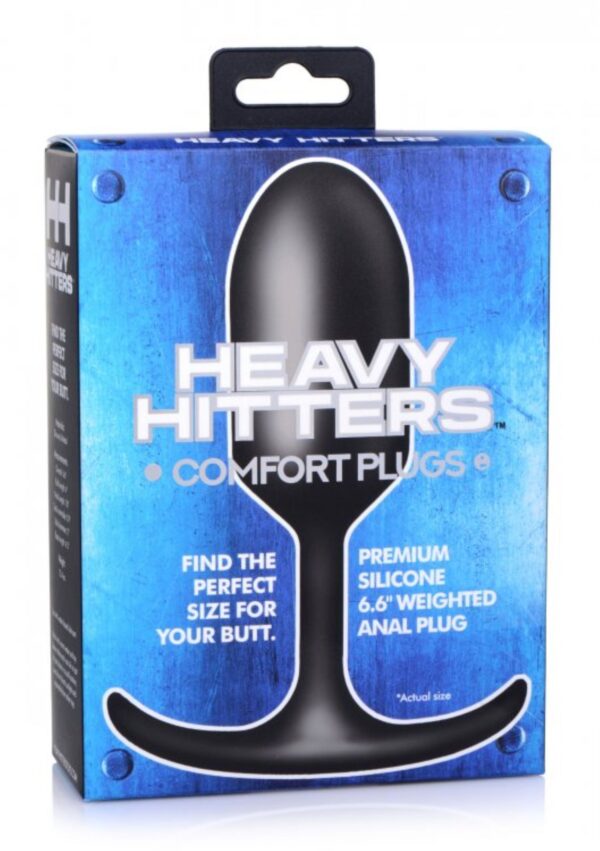Heavy Hitters Verzwaarde Anaal Plug - XL - Afbeelding 7