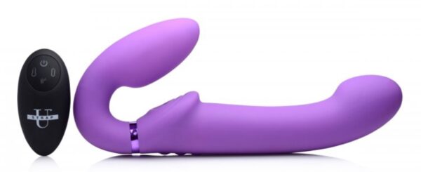 G-Pulse Vibrerende Strapless Strap-On - Paars - Afbeelding 7