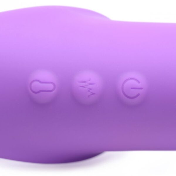 G-Pulse Vibrerende Strapless Strap-On - Paars - Afbeelding 5