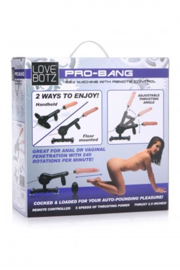 Pro-Bang Seksmachine met Afstandsbediening - Afbeelding 10