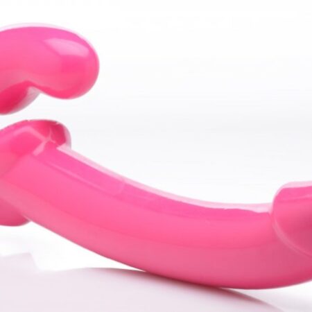 Revolver Vibrerende Strapless Strap-On XXL - Roze