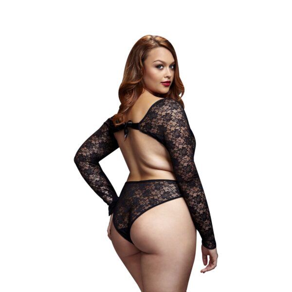 Baci - Kanten Bodysuit Met Open Achterkant - Curvy - Afbeelding 2