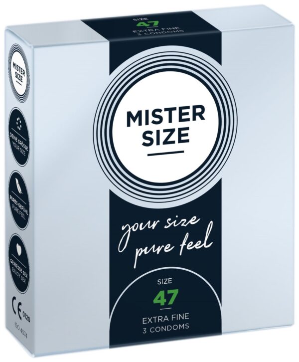 MISTER.SIZE 47 mm Condooms 3 stuks - Afbeelding 2
