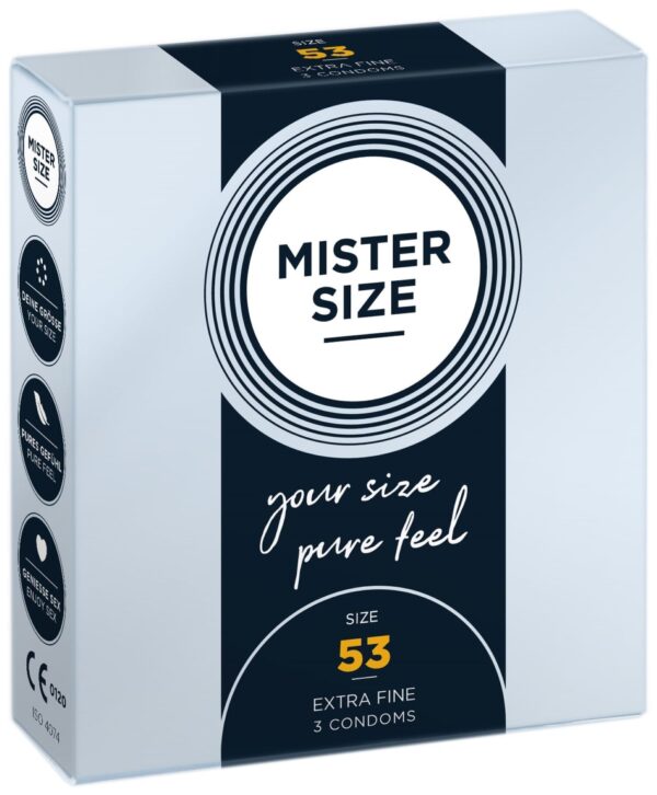 MISTER.SIZE 53 mm Condooms 3 stuks - Afbeelding 2