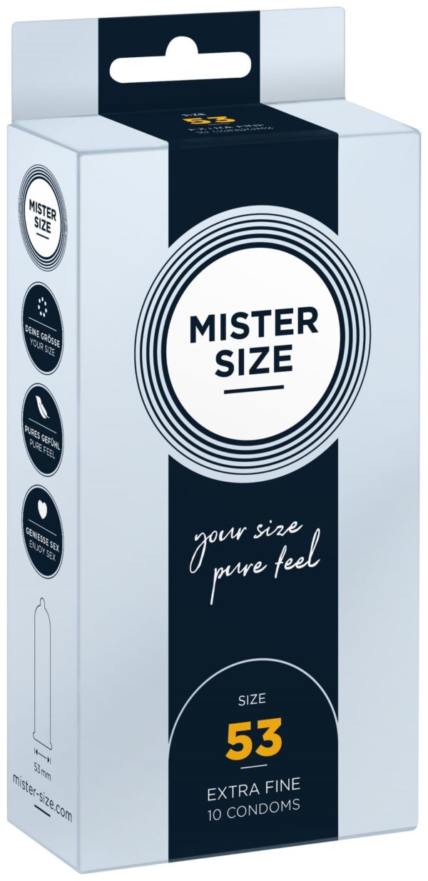 MISTER.SIZE 53 mm Condooms 10 stuks - Afbeelding 2
