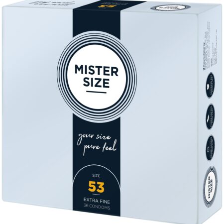 MISTER.SIZE 53 mm Condooms 36 stuks