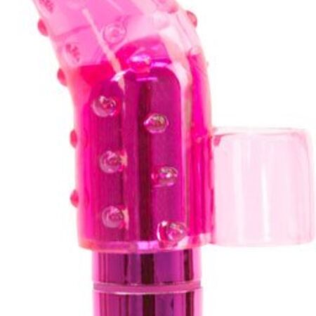 Frisky Vinger Vibrator Met Bullet - Roze