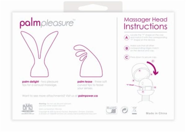 Palm Power - Siliconen Opzetstukken Palm Pleasure - Afbeelding 3