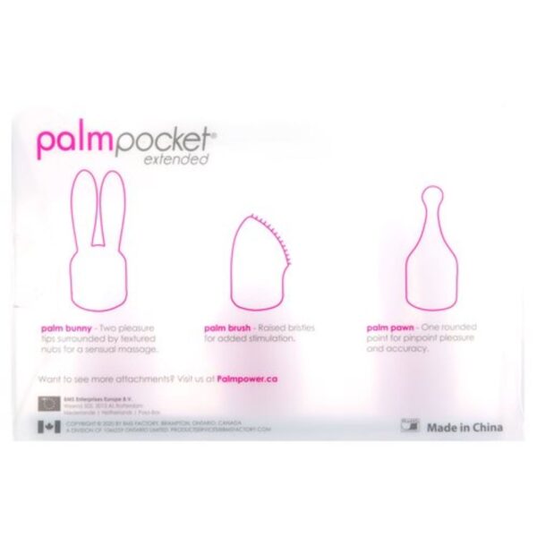 Palm Power - Pocket Extended Siliconen Opzetstukken - Set van 3 - Afbeelding 2