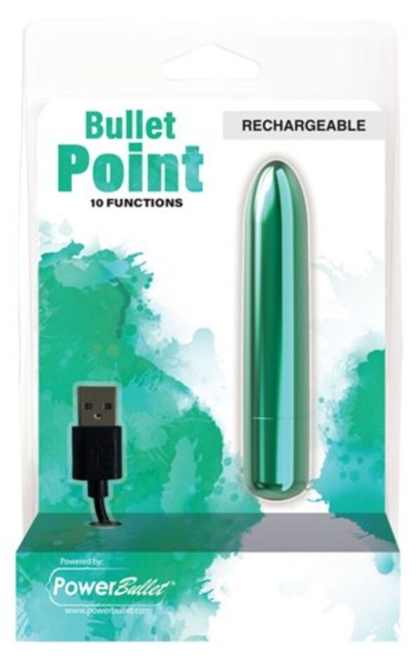 Krachtige Bullet Vibrator - Turquoise - Afbeelding 6