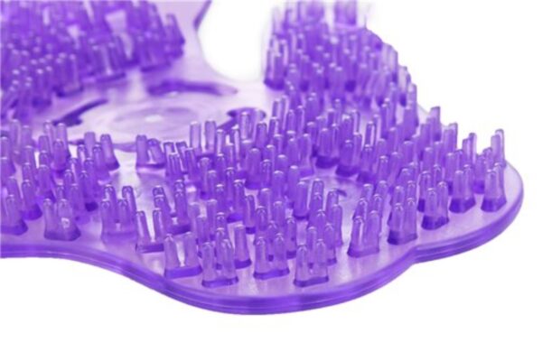 Roller Balls Massage Handschoen - Paars - Afbeelding 4
